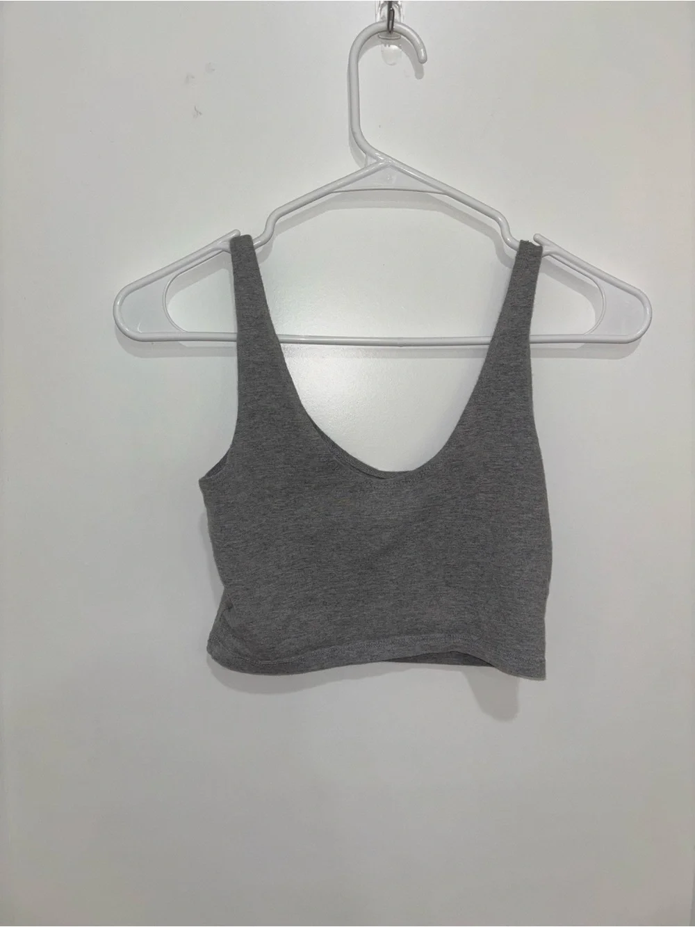 💕 Urban Outfitters Out From Under Gray Graphic Egyptian Eye Crop Top 💕 - Picture 9 of 9